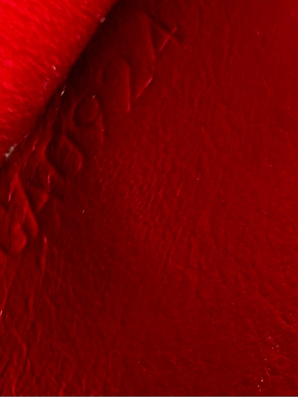 Louis Vuitton Red Epi Leather Continental Wallet - Picture 15 of 15